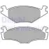 Тормозные колодки дисковые AUDI/SEAT/SKODA/VW A3/Leon/Toledo/Fabia/Octavia/Bora/Golf IV &quot;97&gt;&gt; Delphi LP756 (фото 1)