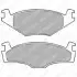 Тормозные колодки дисковые AUDI/SEAT/SKODA/VW A3/Leon/Toledo/Fabia/Octavia/Bora/Golf IV &quot;97&gt;&gt; Delphi LP756 (фото 2)