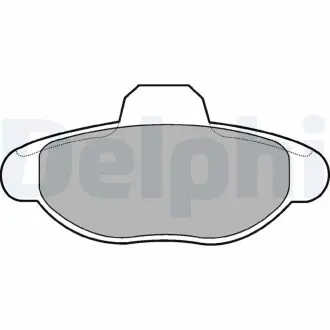 Тормозные колодки, дисковый тормоз.) Delphi LP771