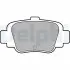 Тормозные колодки дисковые NISSAN Micra &quot;R &quot;93-02 Delphi LP780 (фото 1)