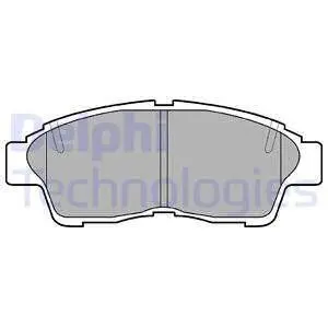 Комплект тормозных колодок из 4 шт. дисков Delphi LP789