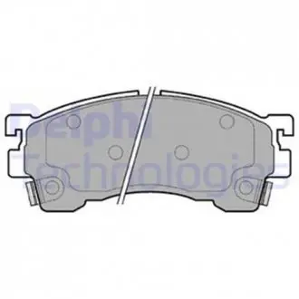 Гальмівні колодки дискові MAZDA Xedos-6/MX-6/626/323/Premacy "F "91-03 Delphi LP801