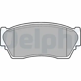 Тормозные колодки Delphi LP804
