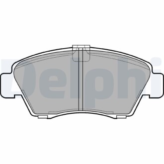 Гальмівні(тормозні) колодки Delphi LP810