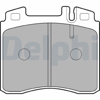 Тормозные колодки дисковые MERCEDES S(W140)/SL(R107) "F \'\'85-99 Delphi LP842 (фото 1)