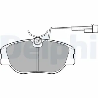 Тормозные колодки Delphi LP875