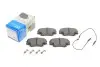 Колодки тормозные (передние) Dacia Logan 04-/Renault Symbol/Clio/Megane/Peugeot 309 (с датчиком) (TRW) Delphi LP885 (фото 1)