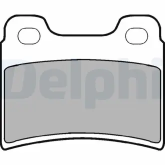 Тормозные колодки Delphi LP904