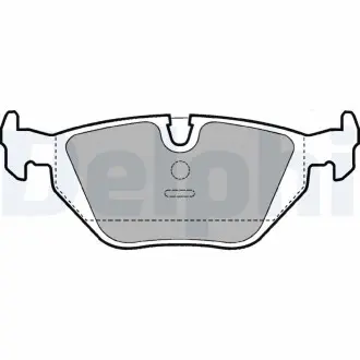 Тормозные колодки, дисковый тормоз.) Delphi LP907