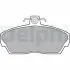 Тормозные колодки дисковые HONDA/ROVER Civic/25/45/200/400/800 &#039;&#039;F&#039;&#039;91-06 Delphi LP911 (фото 1)