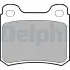 Гальмівні колодки дискові MERCEDES 190(W201)/C(W202)/E(W124) "R "84-00 Delphi LP915 (фото 1)