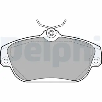 Гальмівні(тормозні) колодки Delphi LP919