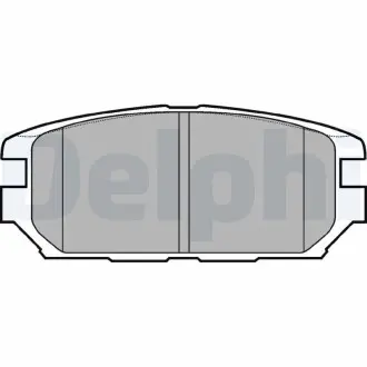 Гальмівні колодки, дискові Delphi LP921