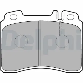 Тормозные колодки дисковые MERCEDES E(W124)/SL(R129) "F "89-99 Delphi LP929