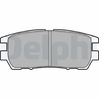 Тормозные колодки дисковые MITSUBISHI L400/Space Gear/Pajero/Sigma "R Delphi LP954