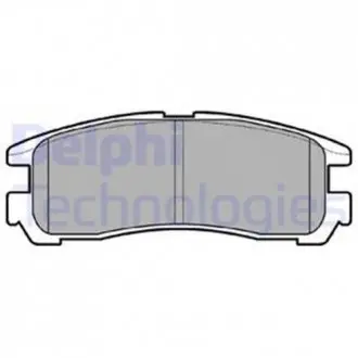 Гальмівні колодки дискові MITSUBISHI Sigma/Space/Galant/Pajero "R "91-07 Delphi LP955