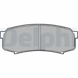 Гальмівні колодки, дискове гальмо (набір) Delphi LP963