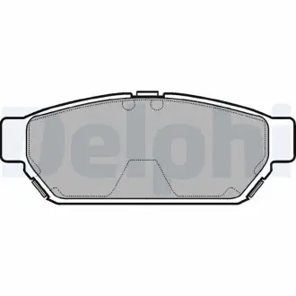 Гальмівні(тормозні) колодки Delphi LP968