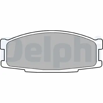 Тормозные колодки, дисковый тормоз.) Delphi LP981