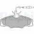 Тормозные колодки дисковые PEUGEOT 406 &quot;F &quot;96&gt;&gt; Delphi LP985 (фото 1)