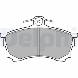 Гальмівні(тормозні) колодки Delphi LP992