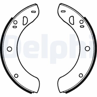 Барабанні(тормозні) колодки Delphi LS1018
