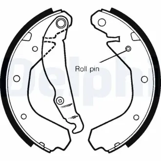 Барабанные(тормозные) колодки Delphi LS1307