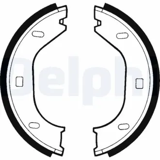 Барабанні(тормозні) колодки Delphi LS1370