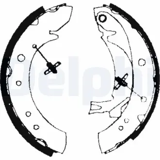 Барабанні(тормозні) колодки Delphi LS1713