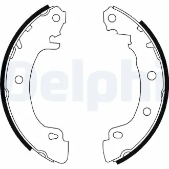 Барабанні(тормозні) колодки Delphi LS1724