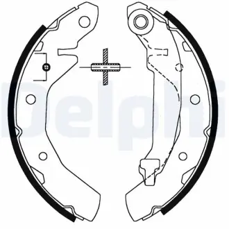 Барабанні(тормозні) колодки Delphi LS1821