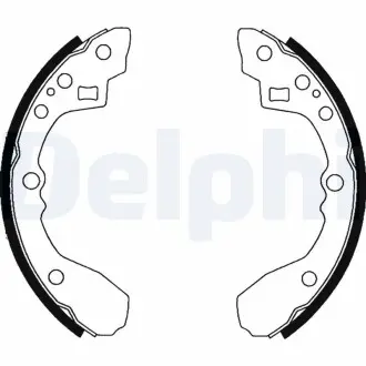 Барабанные(тормозные) колодки Delphi LS1824