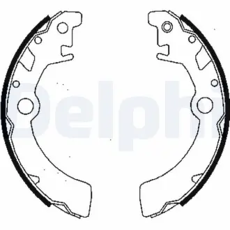 Барабанные(тормозные) колодки Delphi LS1846