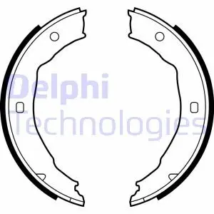Гальмівні колодки, барабанні Delphi LS1881