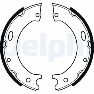Барабанные(тормозные) колодки Delphi LS1989