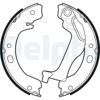 Барабанні(тормозні) колодки Delphi LS2003