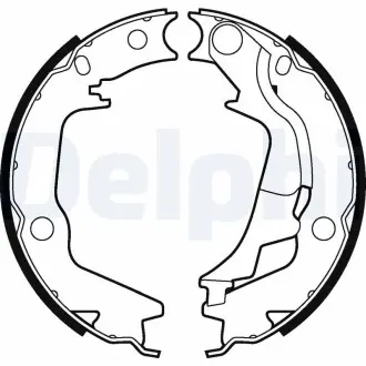 Гальмівні колодки ручного гальма Delphi LS2011