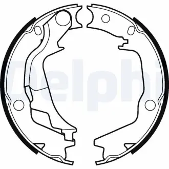 Гальмівні колодки ручного гальма Delphi LS2042