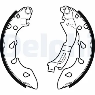 Тормозные колодки.) Delphi LS2047