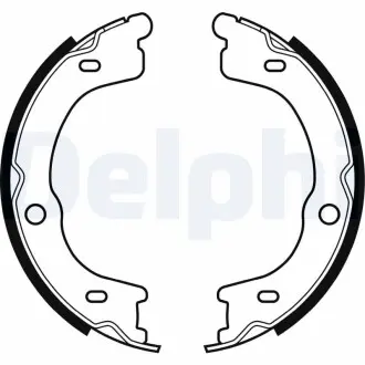 Тормозные колодки ручного тормоза Delphi LS2048