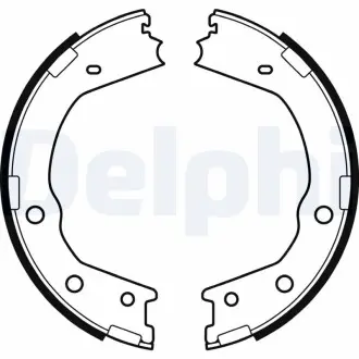 Колодки гальмівні барабанні (комплект 4 шт) Delphi LS2067