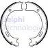 Тормозные колодки, барабанные Delphi LS2076 (фото 1)