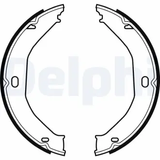 Барабанные тормозные колодки Delphi LS2078