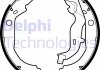 Гальмівні колодки, барабанні Delphi LS2127 (фото 1)