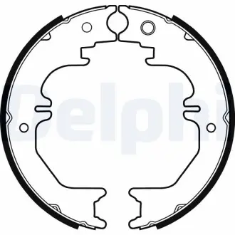 Гальмівні колодки, барабанні Delphi LS2132