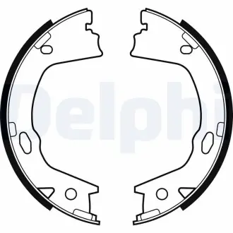Гальмівні колодки, барабанні Delphi LS2153