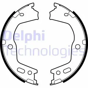 Гальмівні колодки, барабанні Delphi LS2154