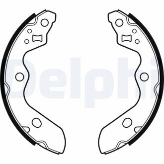 Гальмівна колодка SUZUKI IGNIS III, SWIFT V 1.0-1.4H 10.16- Delphi LS2156