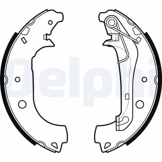 Барабанні колодки ECOSPORT, 09.11- Delphi LS2157