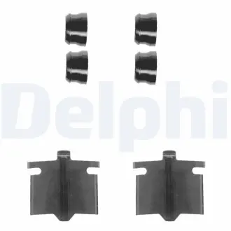 Ремкомплект тормозных колодок Delphi LX0082